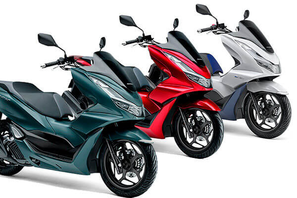 Honda PCX ganha atualização no Japão para 2021