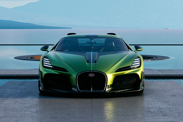 Bugatti Brouillard é revelado no programa Solitaire