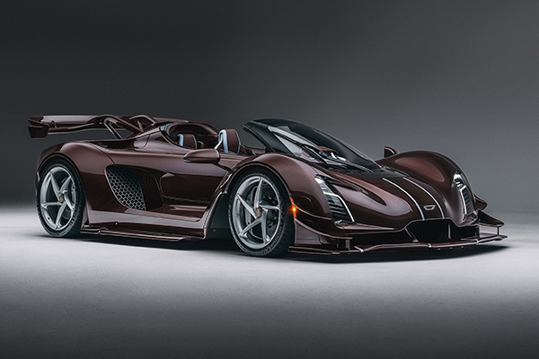 Czinger revela 21C Spyder no The Quail