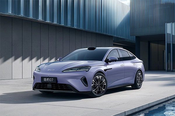 Lançamento do BYD Seal 07 EV 2026 na China