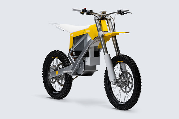 Moto elétrica inspirado em motos de motocross