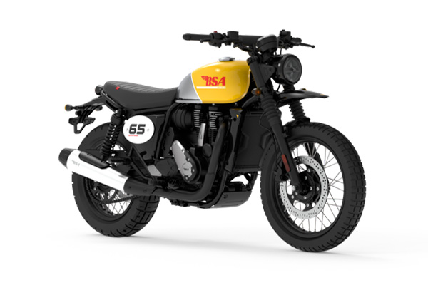 Moto britânica BSA Scrambler 650 2026