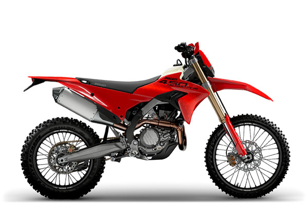 Lançamento da Ducati Desmo450 EDS 2026