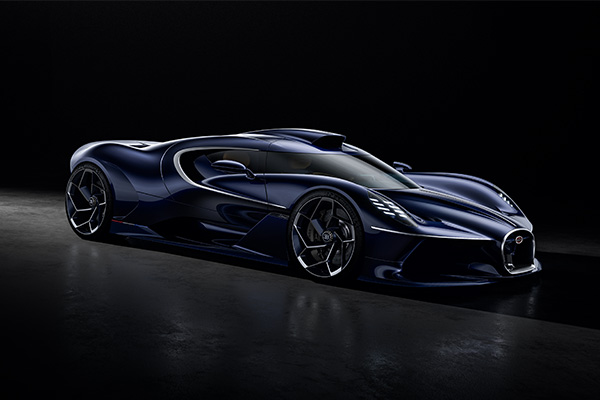 Bugatti Destrier é revelado no programa Solitaire